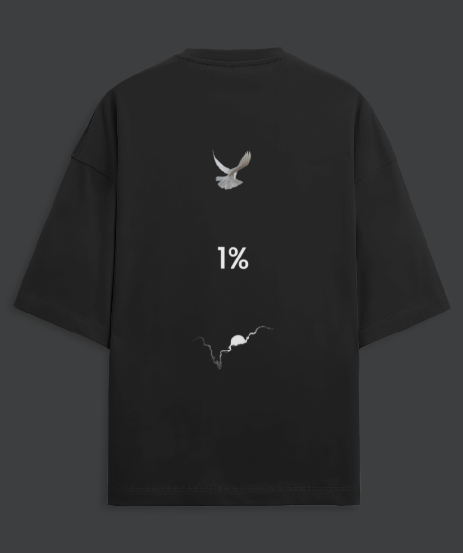 1% Oversized Tee