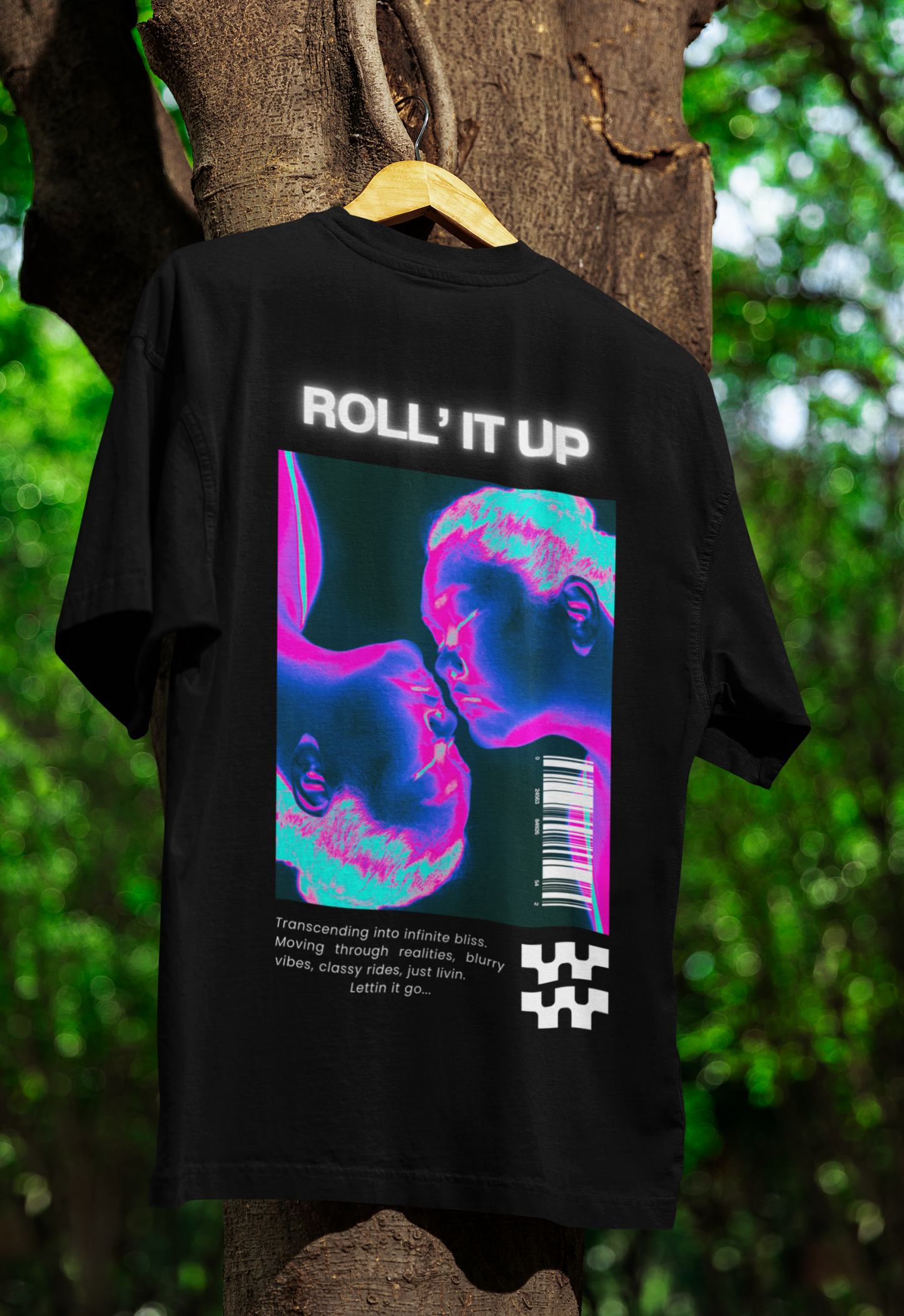 Aeris Roll It Up Oversized Tee