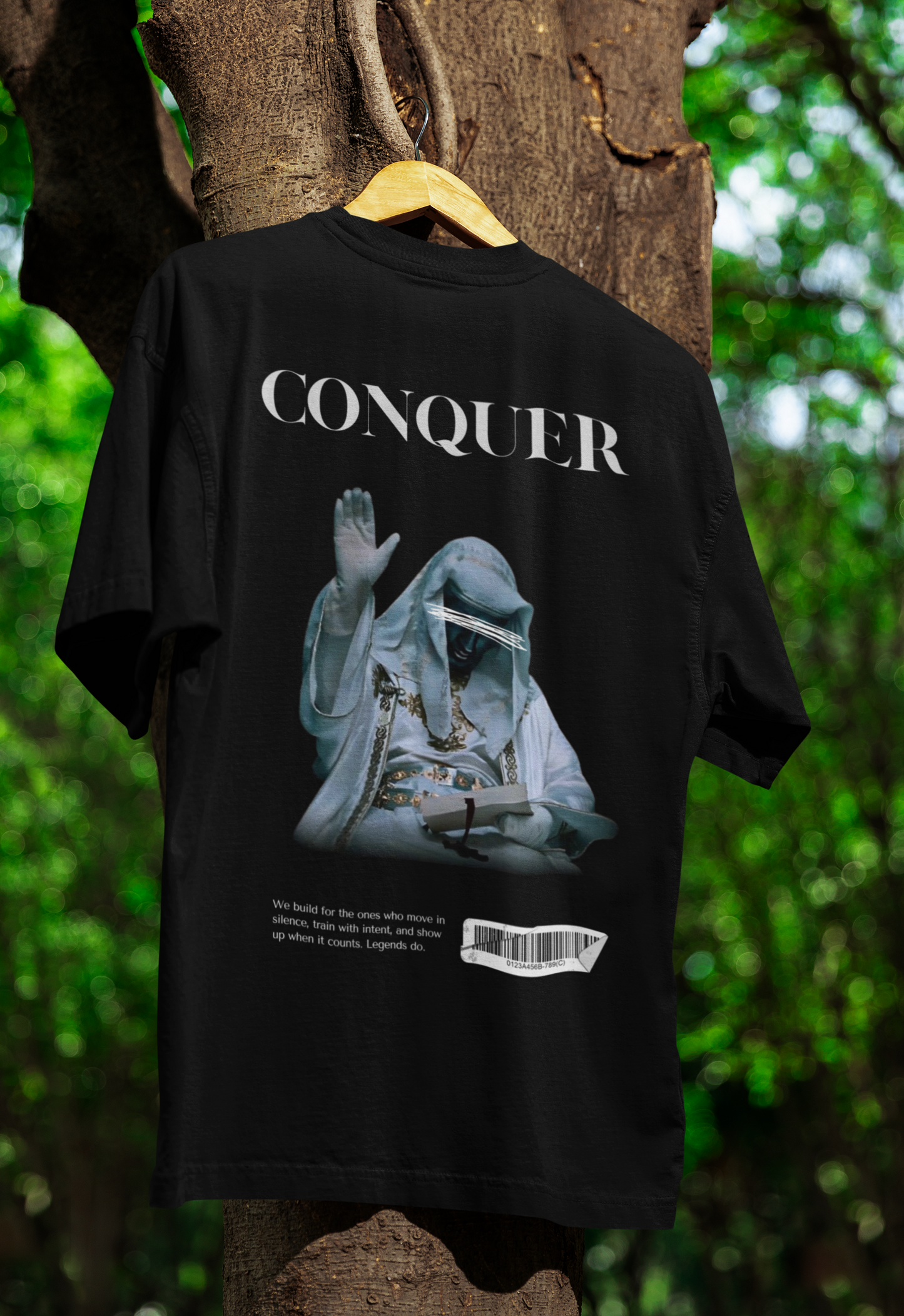 Conquer Terry Oversized Tee